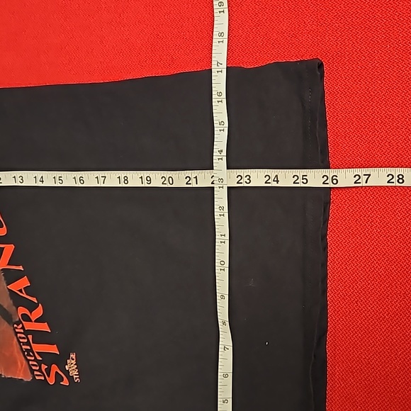 UNISEX Dr. Strange Marvel black short sleeve graphic tee Sz. Small EUC - Picture 5 of 6